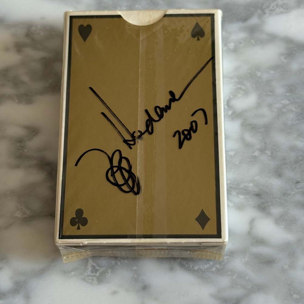 Tuff Hedeman Autographed Signed PBR Rodeo Playing Cards sealed 2007
